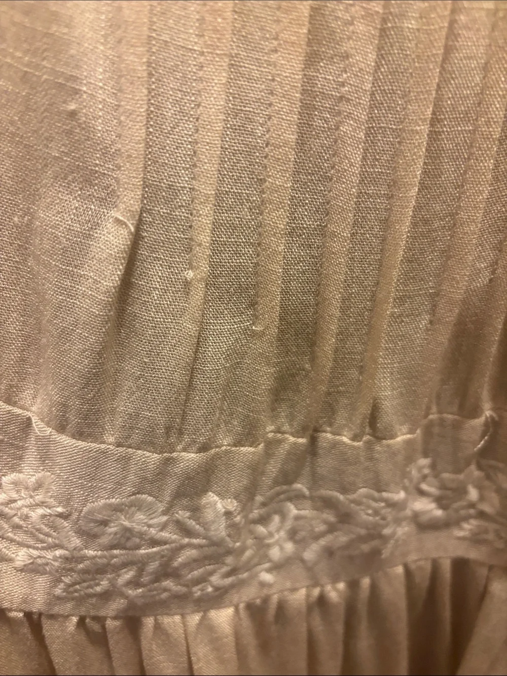 torrid Ivory Lace-Trim Tiered Mini Dress - Picture 3 of 5